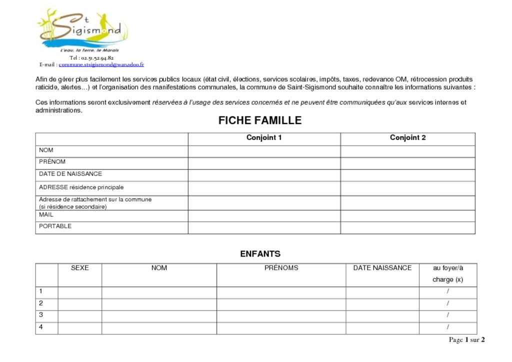 thumbnail of FICHE FAMILLE – ACCORD DONNEES