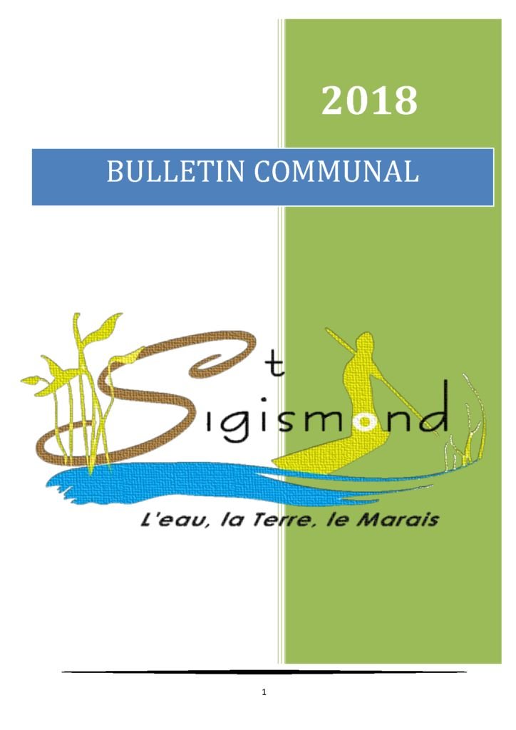 thumbnail of bulletin communal 2018